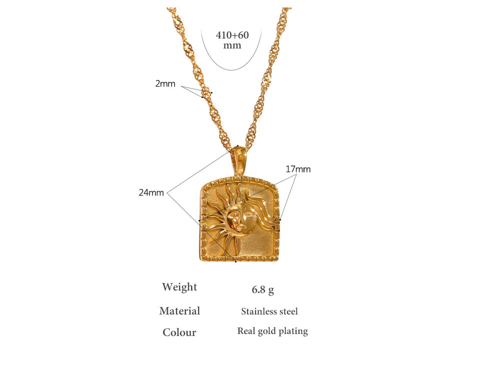 Ray of Sunlight necklace