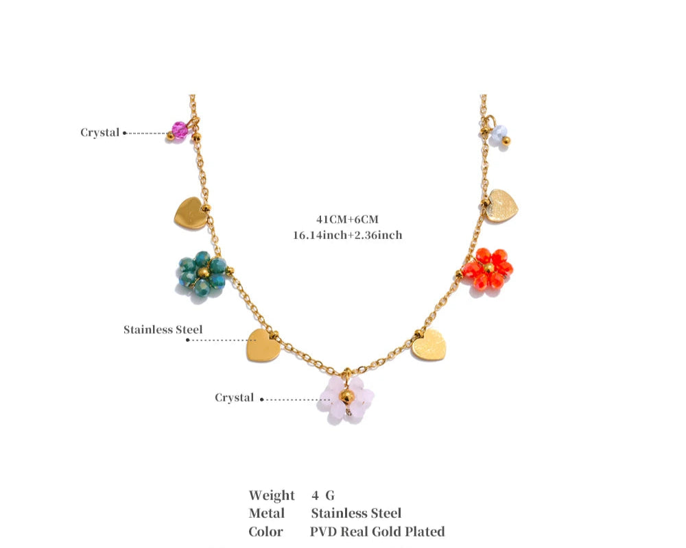 Springfest Flower Necklace