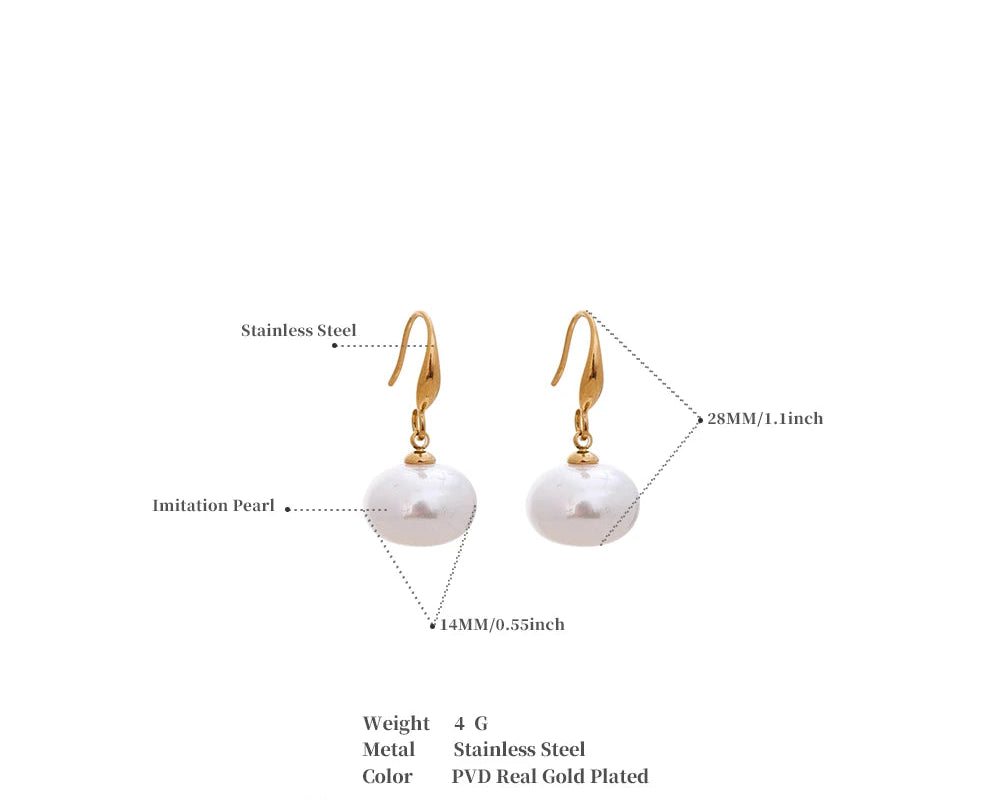 Drift Pearl Earrings