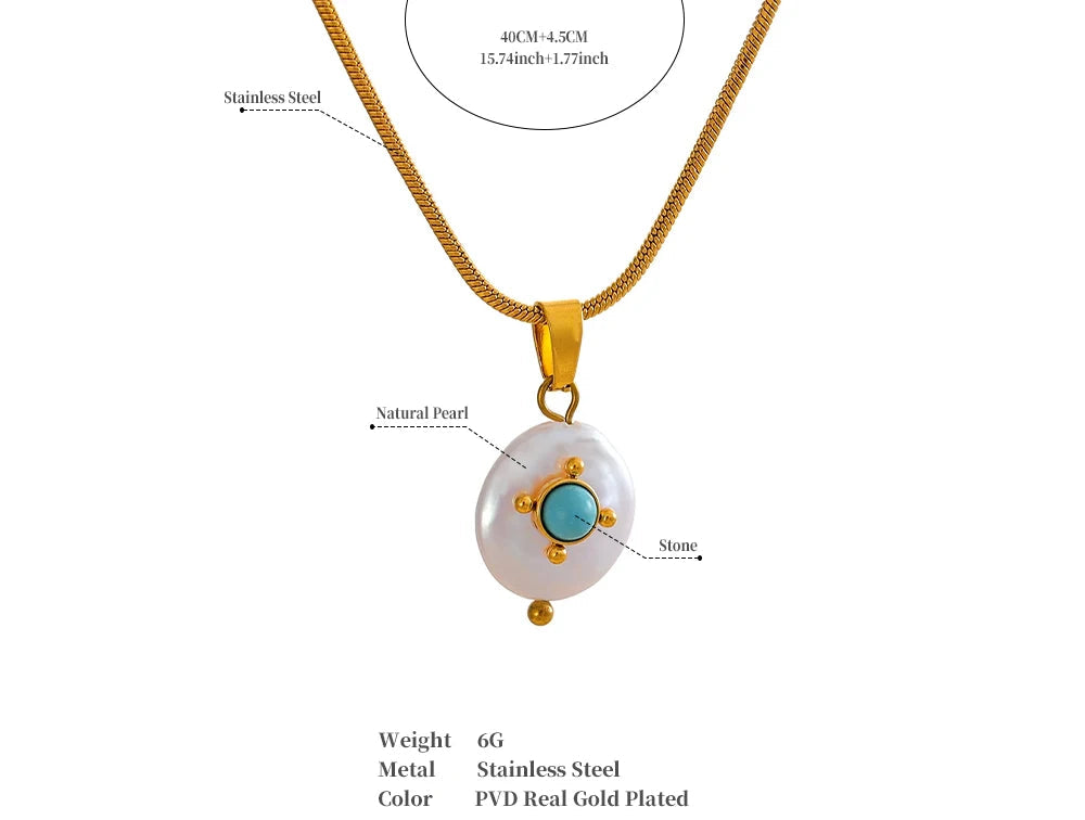 Turquoise Tide Necklace