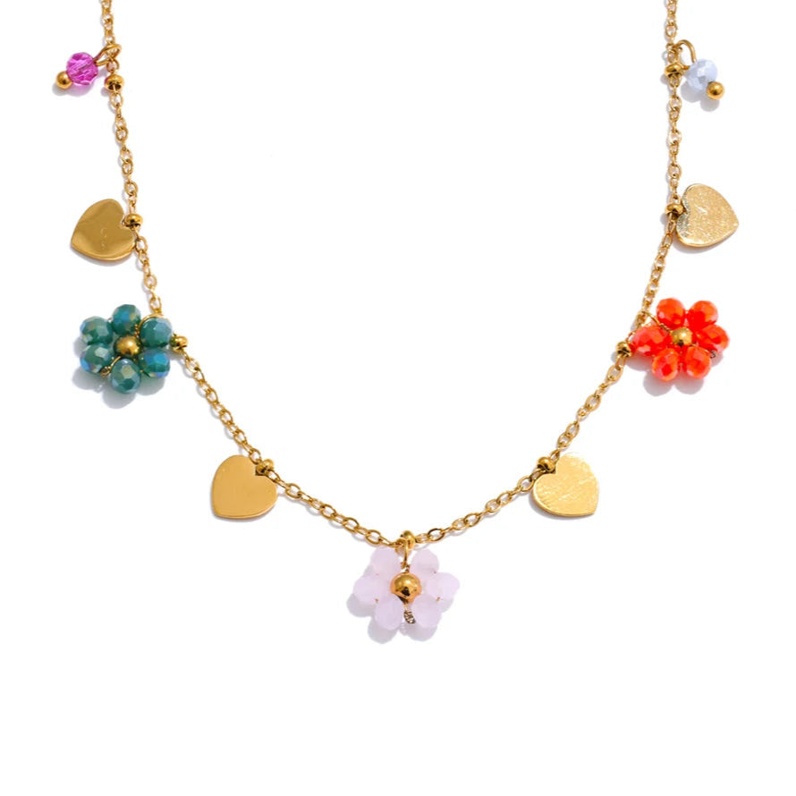 Springfest Flower Necklace